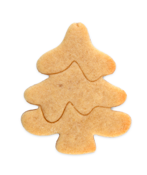 Cookie Cutter - Christmas Tree with Embosser